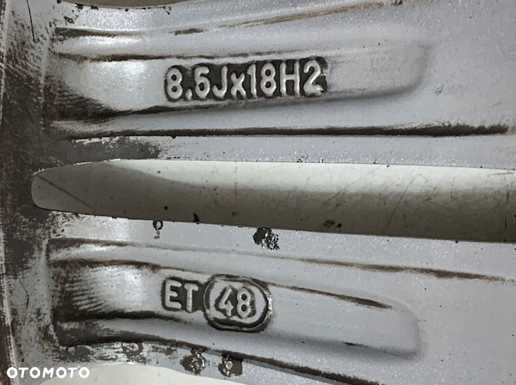 ALUFELGI FELGI ALUMINIOWE KOMPLET 8.5J 18 CALI ET 48 5X112 KBA 49782 - 15