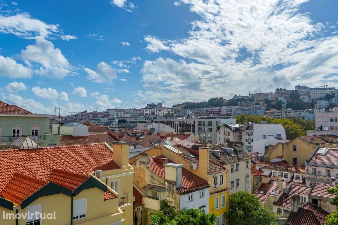 A 3 minutos a pé da Avenida da Liberdade T2 Mobilado - Grande imagem: 2/28