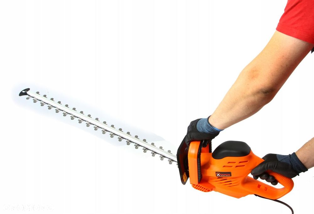 Nożyce elektryczne sieciowe Demon 61cm do żywopłotu krzewów Tui sekator - 5