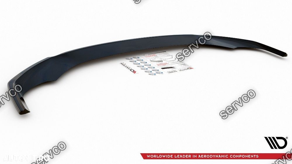 Prelungire splitter bara fata Audi A7 C8 S-line 2017- v1 Maxton Design - 7