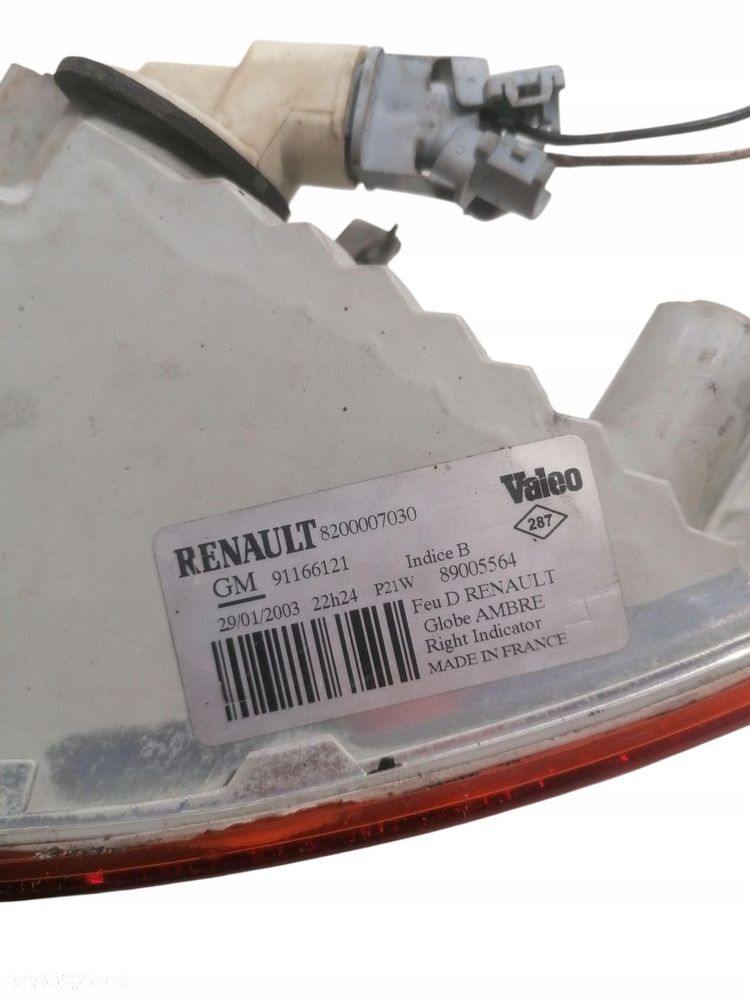 kierunkowskaz prawy przód trafic ii vivaro a 8200007030 91166121 - 5