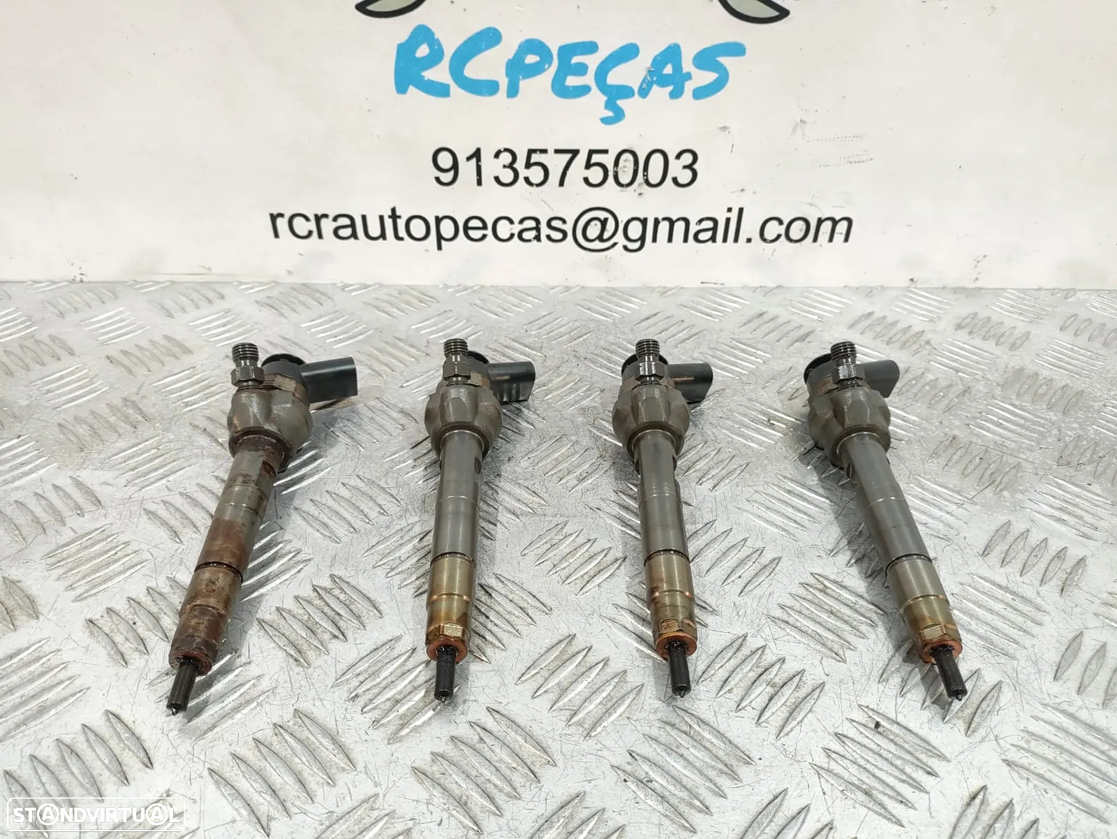 Conjunto 4 injetores Bosch Mini Cooper D R55 R56 R57 R60 R61 - 2