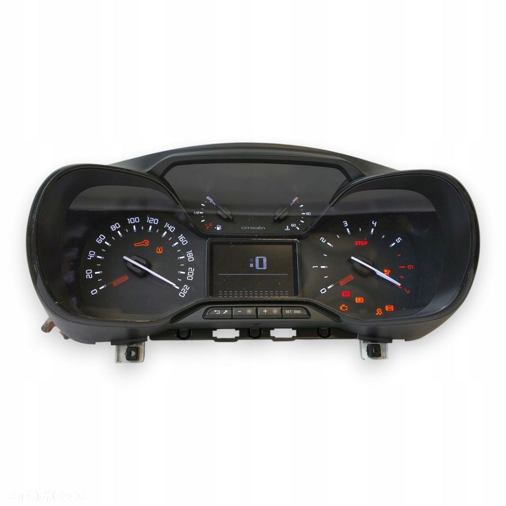 LICZNIK ZEGARY 9832140580 Citroen C3 III 1.2 PureTech 1.6 E-HDI europa - 1