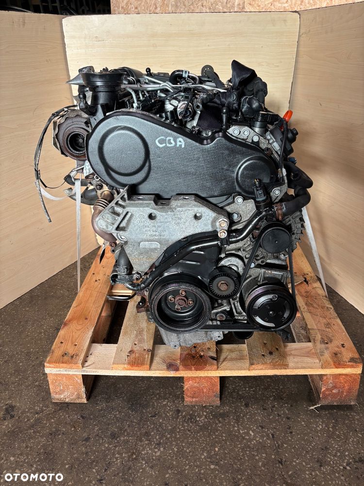 SILNIK KOMPLETNY CBA 2.0 TDI VW AUDI SEAT SKODA golf - 1