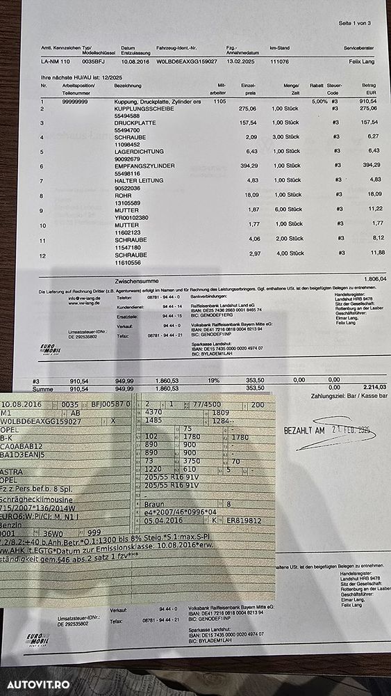 Opel Astra 1.0 Turbo Start/Stop Edition - 14