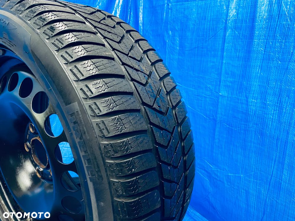 KOŁA 17 KOŁO FELGA STALOWE 17" 5X120 ; 67,1mm ET41 KOMPLET ; OPONY ZIMOWE ZIMA PIRELLI ; OPEL INSIGNIA A - 7