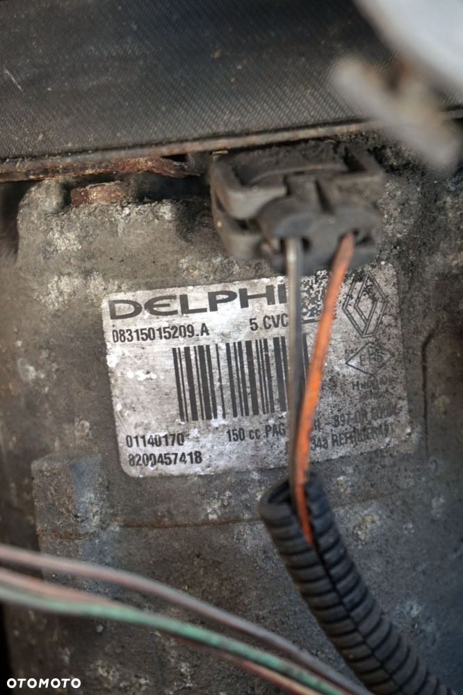 KOMPRESOR KLIMATYZACJI SPRĘŻARKA SCENIC II PH2 LIFT 1.9 DCI  RENAULT 2006-2009 - 2
