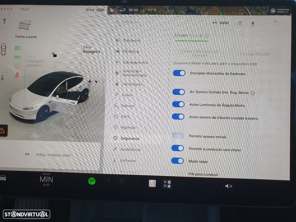 Tesla Model 3 Tração Traseira Premium - 34