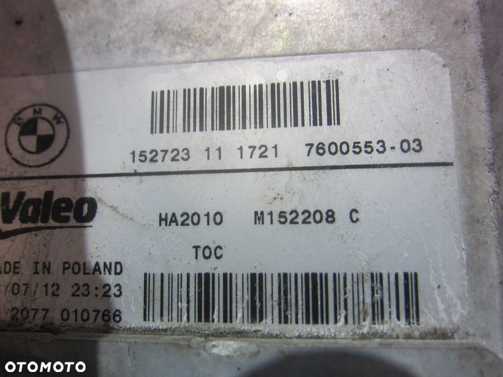 BMW 3 F30 F20 N55 335I CHŁODNICZKA OLEJU SKRZYNI BIEGÓW PRZEWODY 7600553 - 15