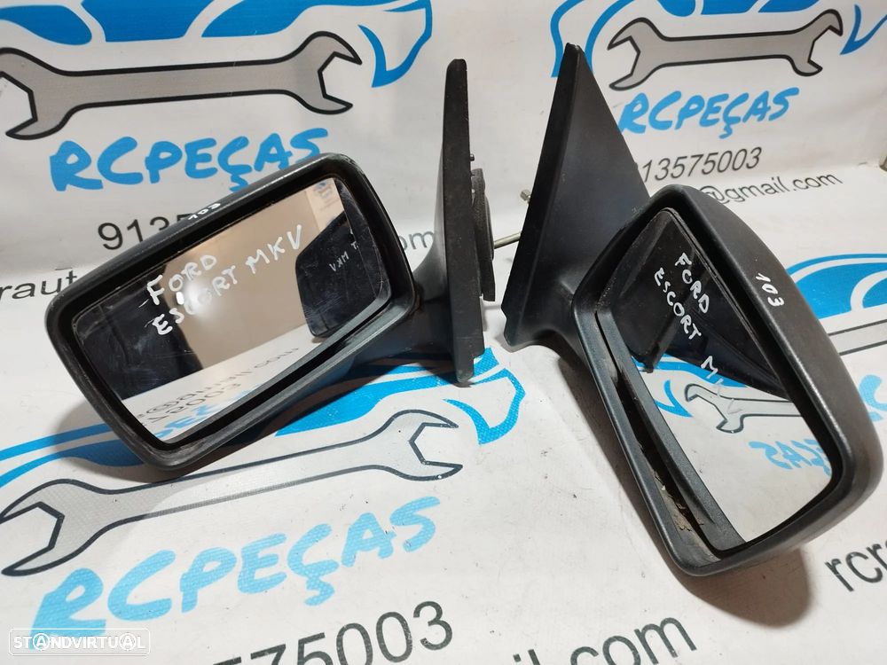 ESPELHO RETROVISOR ESQUERDO DIREITO FORD ESCORT VI 6 MK6 1044265 1044256 MANUAL ESPELHOS RETROVISORES - 4