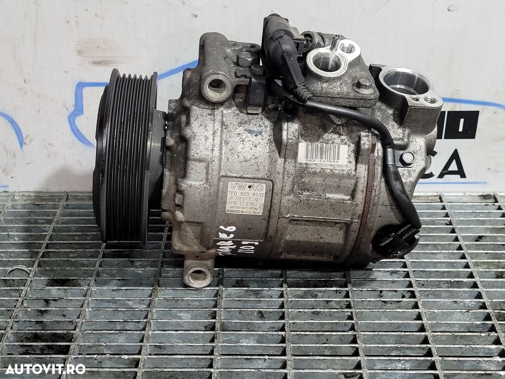 Compresor clima Volkswagen Touareg 7P 3.0 TDI 2010 - 2014 CASD (1109) 7P0820803D - 1