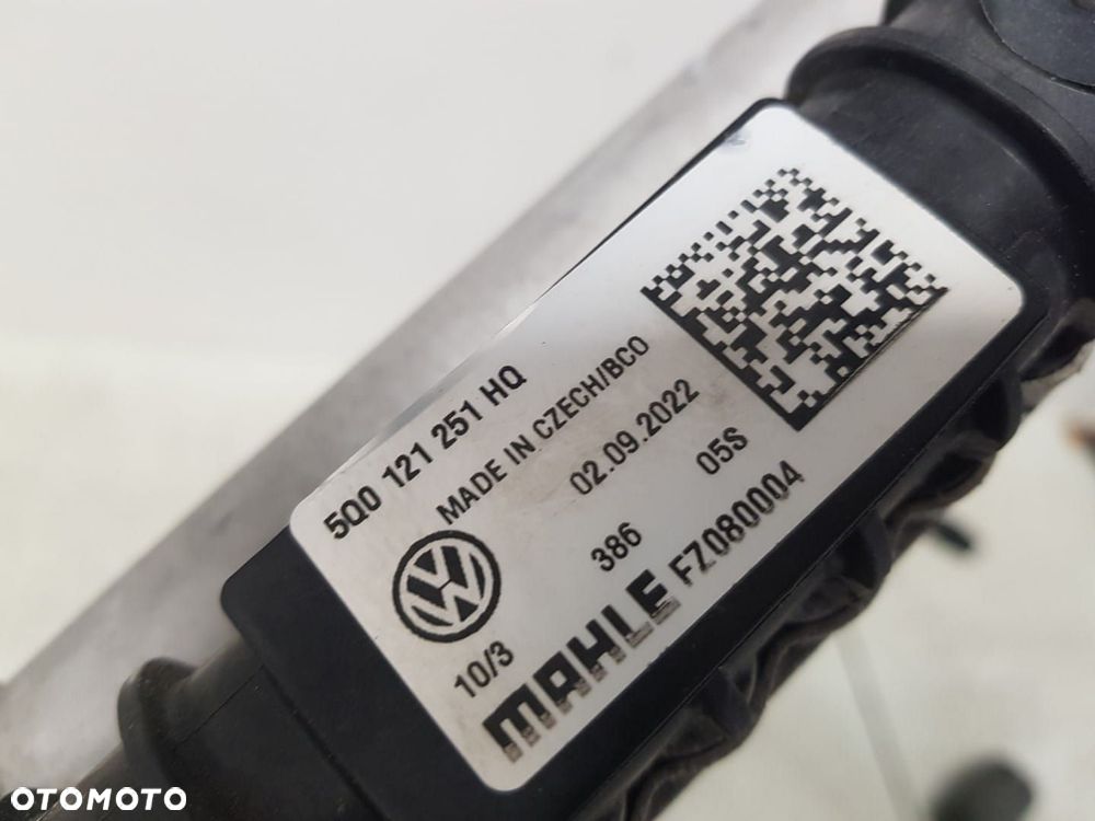VW SKODA SEAT CHŁODNICA WODY  KLIMATYZACJI 5Q0121251HQ 5QM816411B TSI TDI - 5