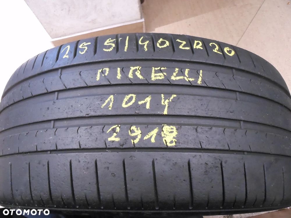 opona pojedyńcza 255/40r20 pirelli p zero tm A6A 5,2mm lato - 1