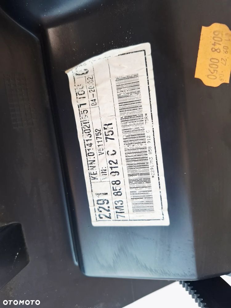 Schowek Klapka Pasażera Pokrywa Sharan Alhambra Galaxy Mk1 Lift 7M3858912B - 11