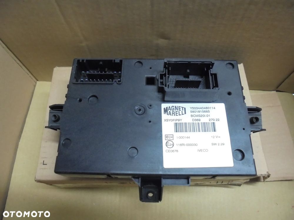 BODY KOMPUTER STERUJĄCY MODUŁ BSI IVECO DAILY 2012- OE 5801815665 - 2