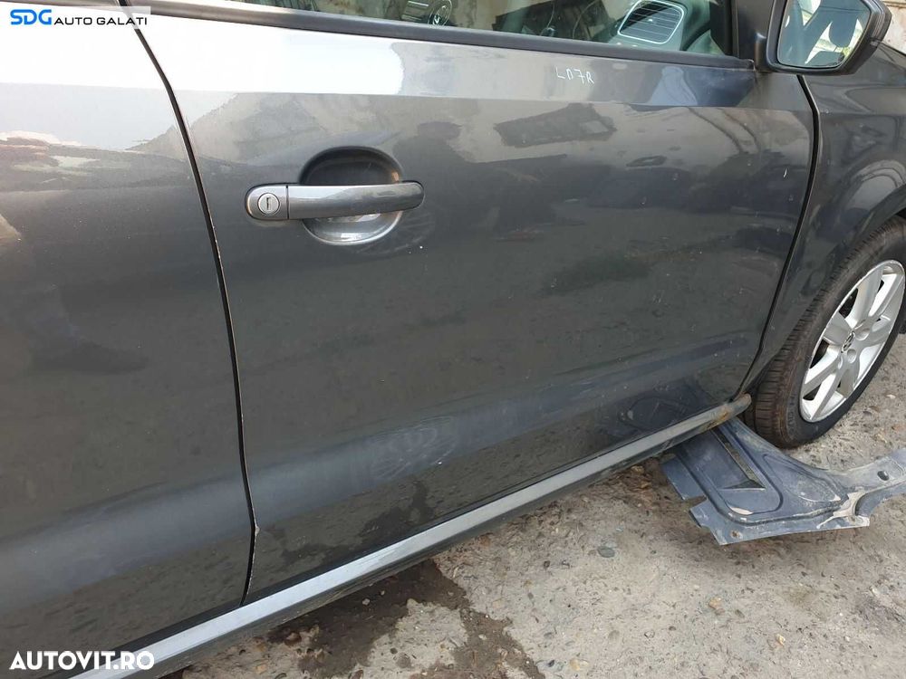 Usa Usi Portiera Portiere Dreapta Fata Dezechipata Volkswagen Polo 6R 2009 - 2016 Culoare LD7R [1450] - 3