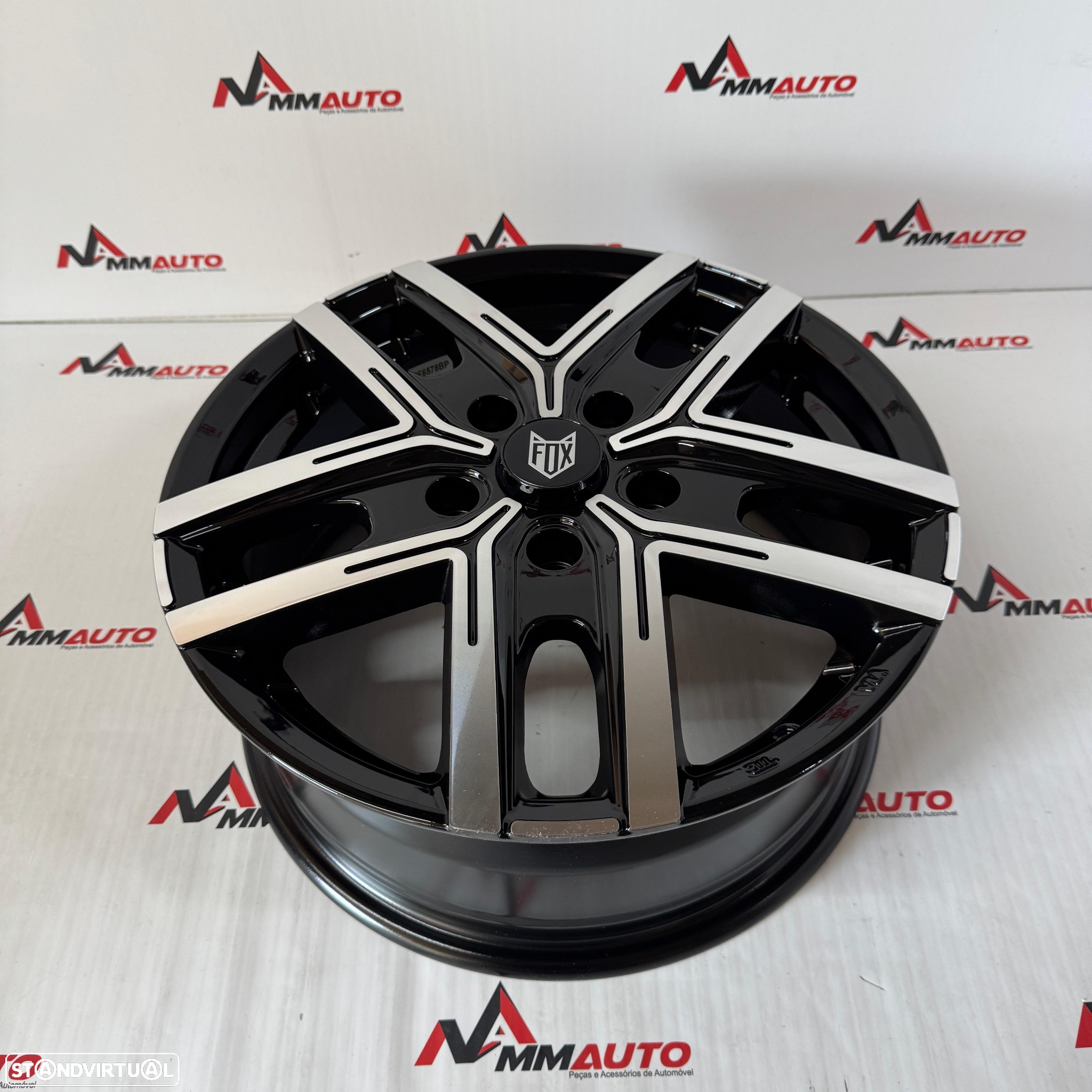 Jantes FOX Wx5 Preto Polido 16 (5x118) - 5