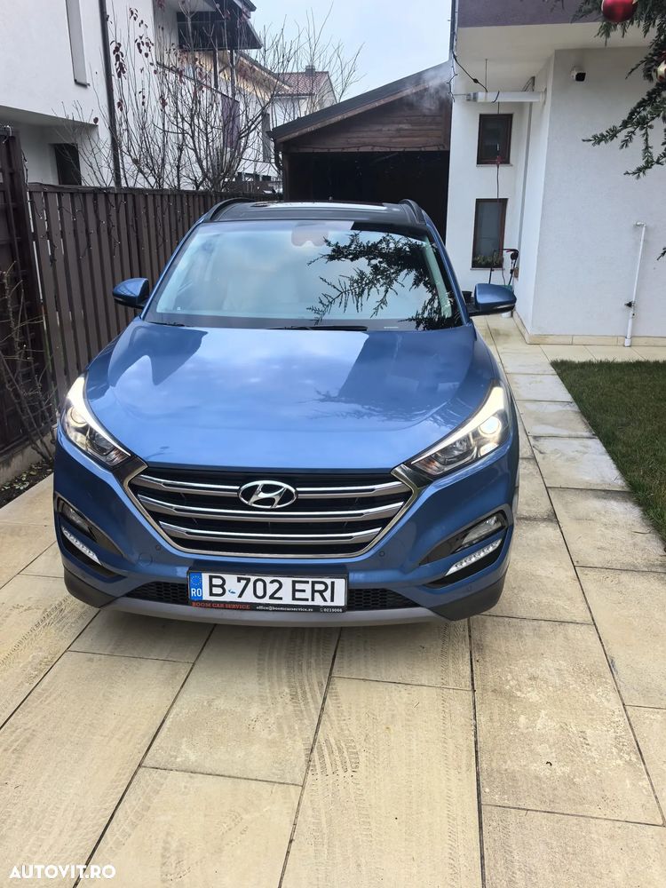 Hyundai Tucson blue 1.7 CRDi 2WD DCT Premium - 1