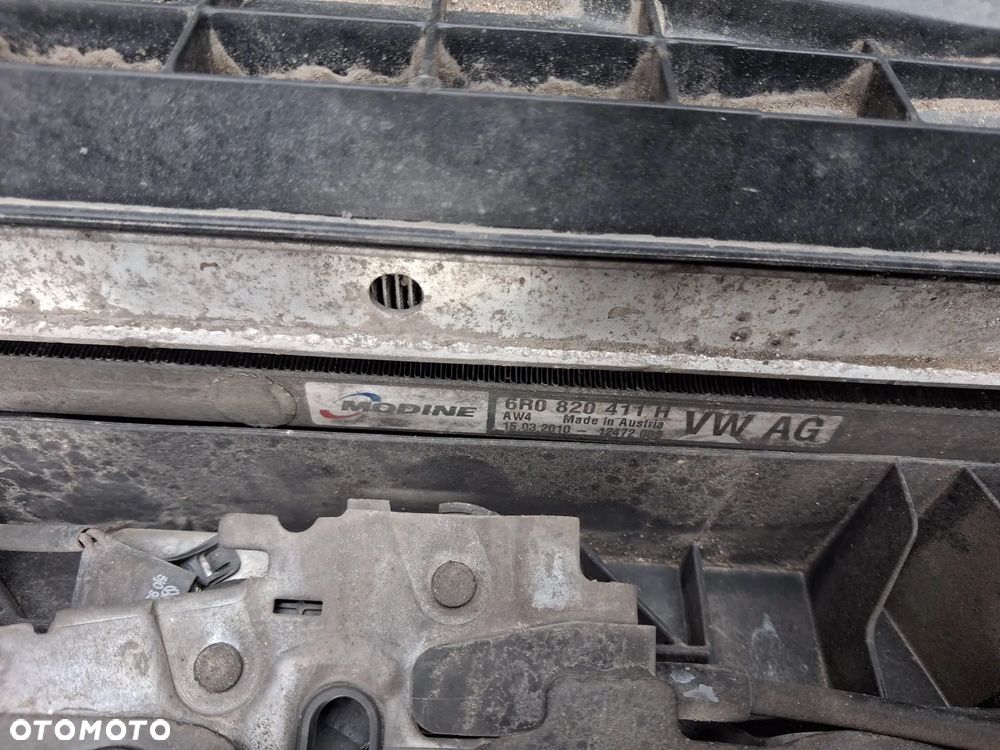 Pas przód chłodnice SKODA FABIA II  1.6 TDI   6R0820411H  OE - 3