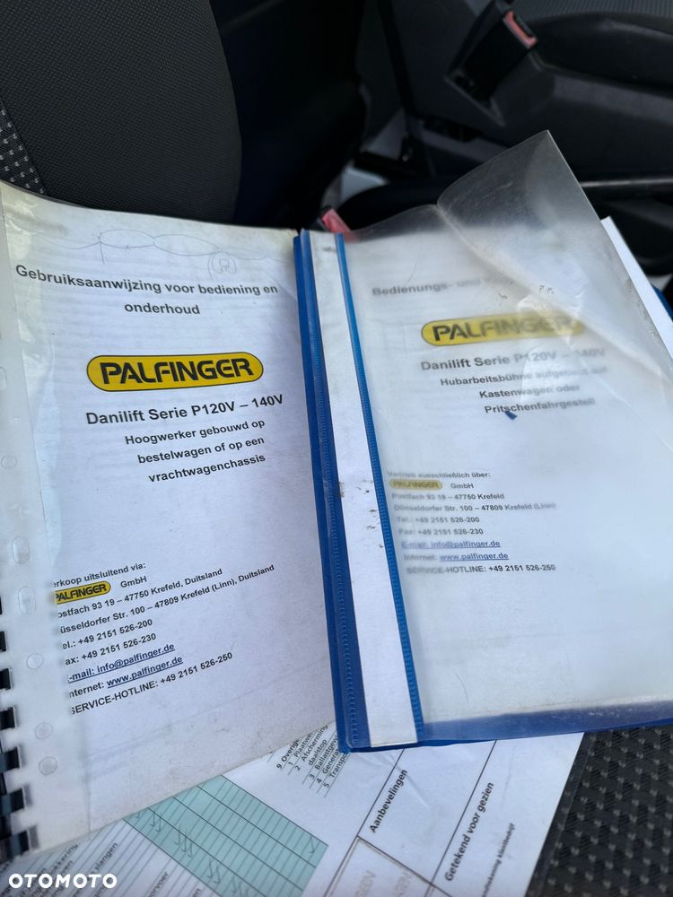 Mercedes-Benz Podnośnik Koszowy Palfinger P140V Zwyżka 14 metrów Pilot ! UDT Dmc 3500kg Kat b Jak Wumag Ruthmann Multitel - 35