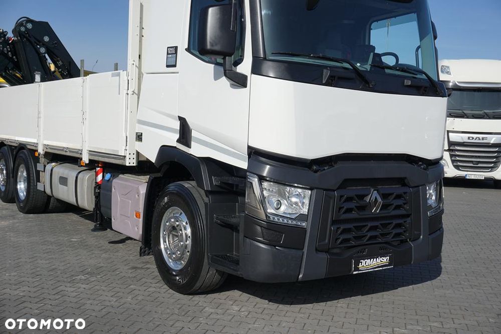 Renault T 380 / 6 X 2 / SKRZYNIOWY + HDS / HIAB 302 E-5 / PILOT / OŚ SKRĘTNA - 29