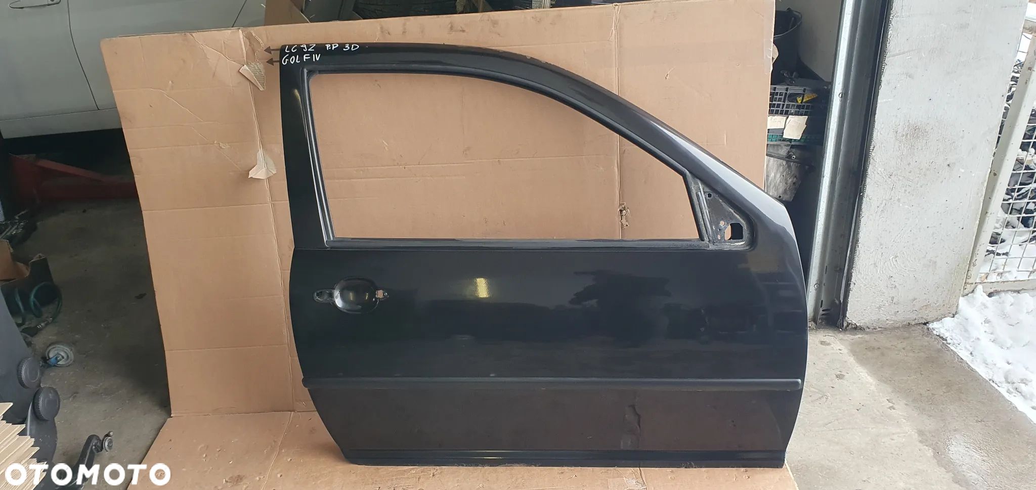 Drzwi prawy przód przednie prawe VW GOLF IV 4 3 drzwi 3D LC9Z - 1