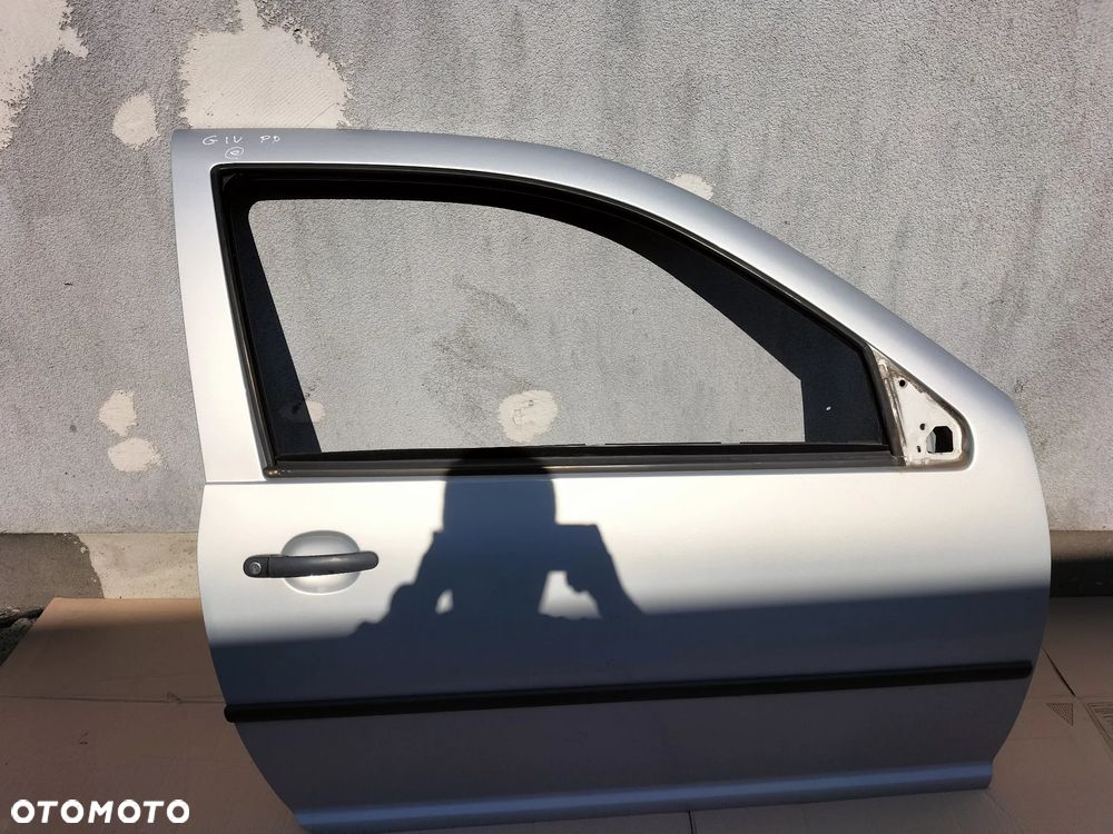 DRZWI PRAWY PRZÓD VW GOLF IV 5 DRZWI LB7Z GOŁA BLACHA - 3
