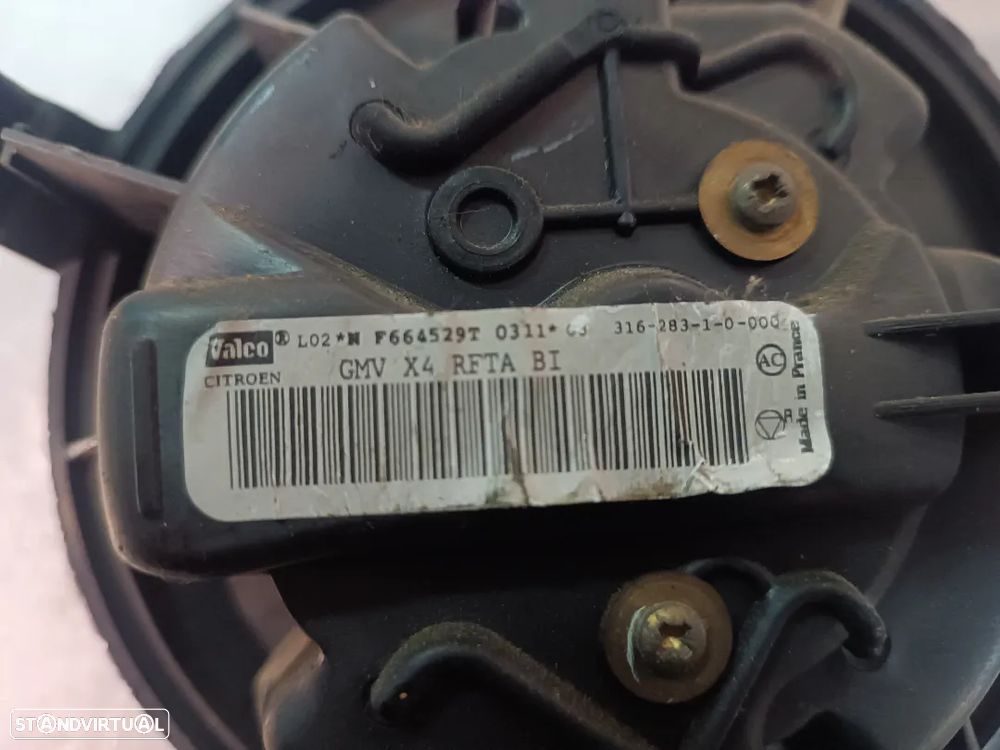 MOTOR DA SOFAGEM CITROEN C5 01-04 - 3