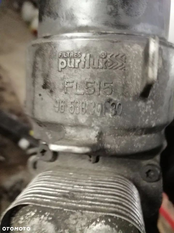 Podstawa filtra oleju obudowa Peugeot Citroen 2.0 HDI 2.0 TDCI 9656830180 - 4
