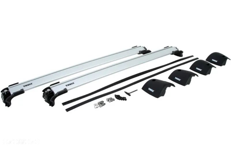 Opel Astra H Hatchback / Zafira B / Meriva - Thule Wingbar Edge Alu NOWY - 5