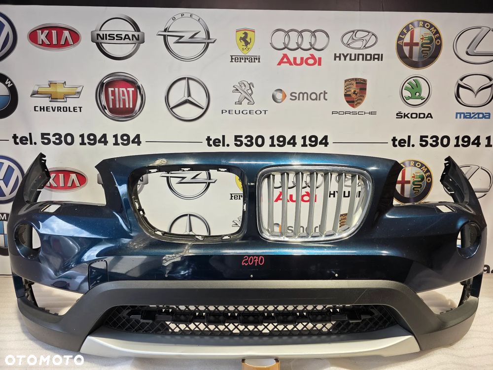 BMW X1 E84 LIFT X-LINE 12- ZDERZAK PRZEDNI PRZÓD NA SPRYSKI NR 51117303750 / 7303750 NR AUKCJI NZ2070 - 1