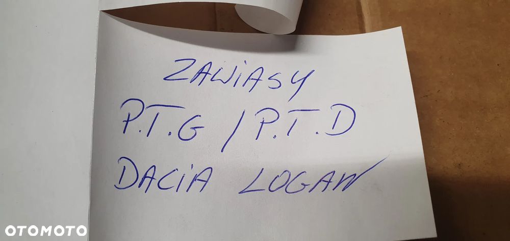 Zawias zawiasy drzwi prawy tył para Dacia Logan I - 6