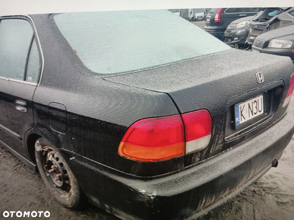 honda civic VI d16y7 1.6 16v silnik skrzynia sanki belka przód tył wahacz zacisk zwrotnica - 2