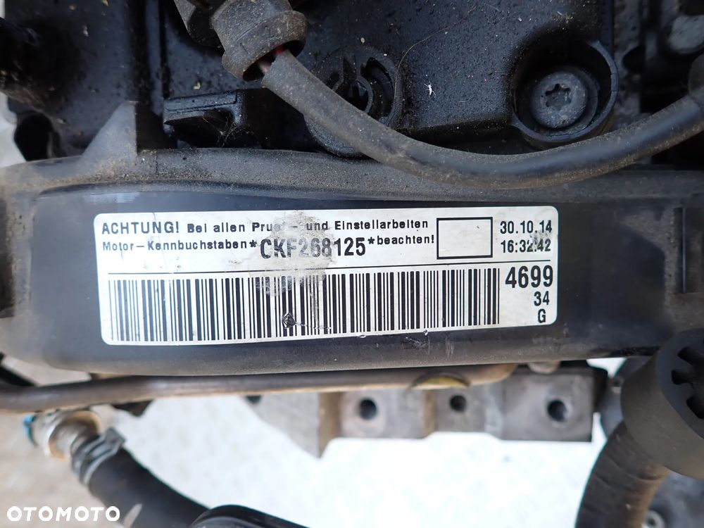SILNIK SKODA AUDI SEAT LEON 2.0 TDI CKF  GOLY SŁUPEK 5000 ZŁ - 3