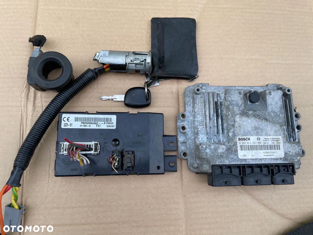 STEROWNIK SILNIKA komputer 0281013363 2.5 DCI Renault Master II MOVANO (1997-2010) ZESTAW STARTOWY