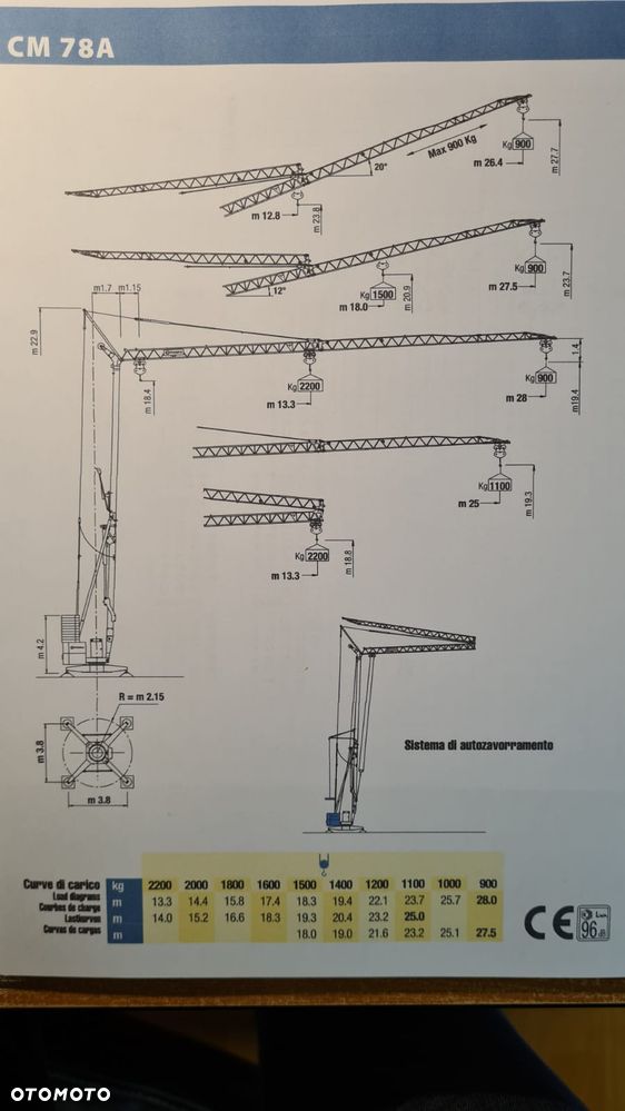 Inny CATTANEO CM78 sprzedaż wynajem - 3