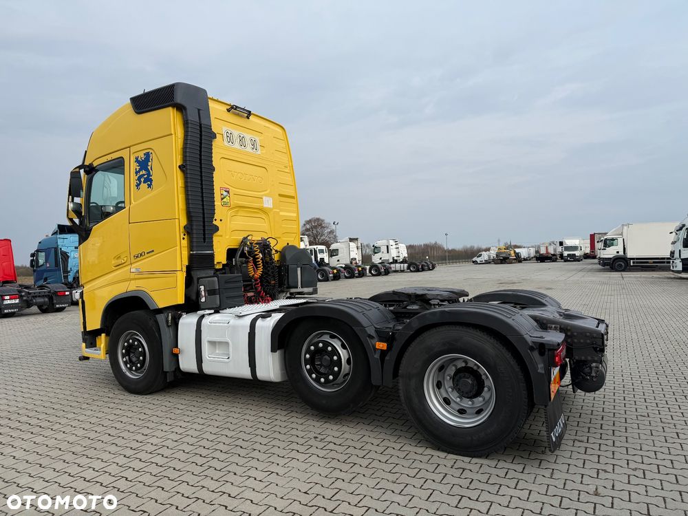 Volvo FH 500 / 3 OSIE / PUSHER / PODNOSZONA OŚ / RETARDER / Z FRANCJI / STAN BDB / / / - 8