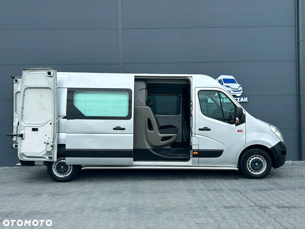 Renault Master 2.3 DCI 170KM L3H2 Brygadówka 6 OSÓB **Klima**2017R**DOKA**Dubel kabina**Super stan** - 6