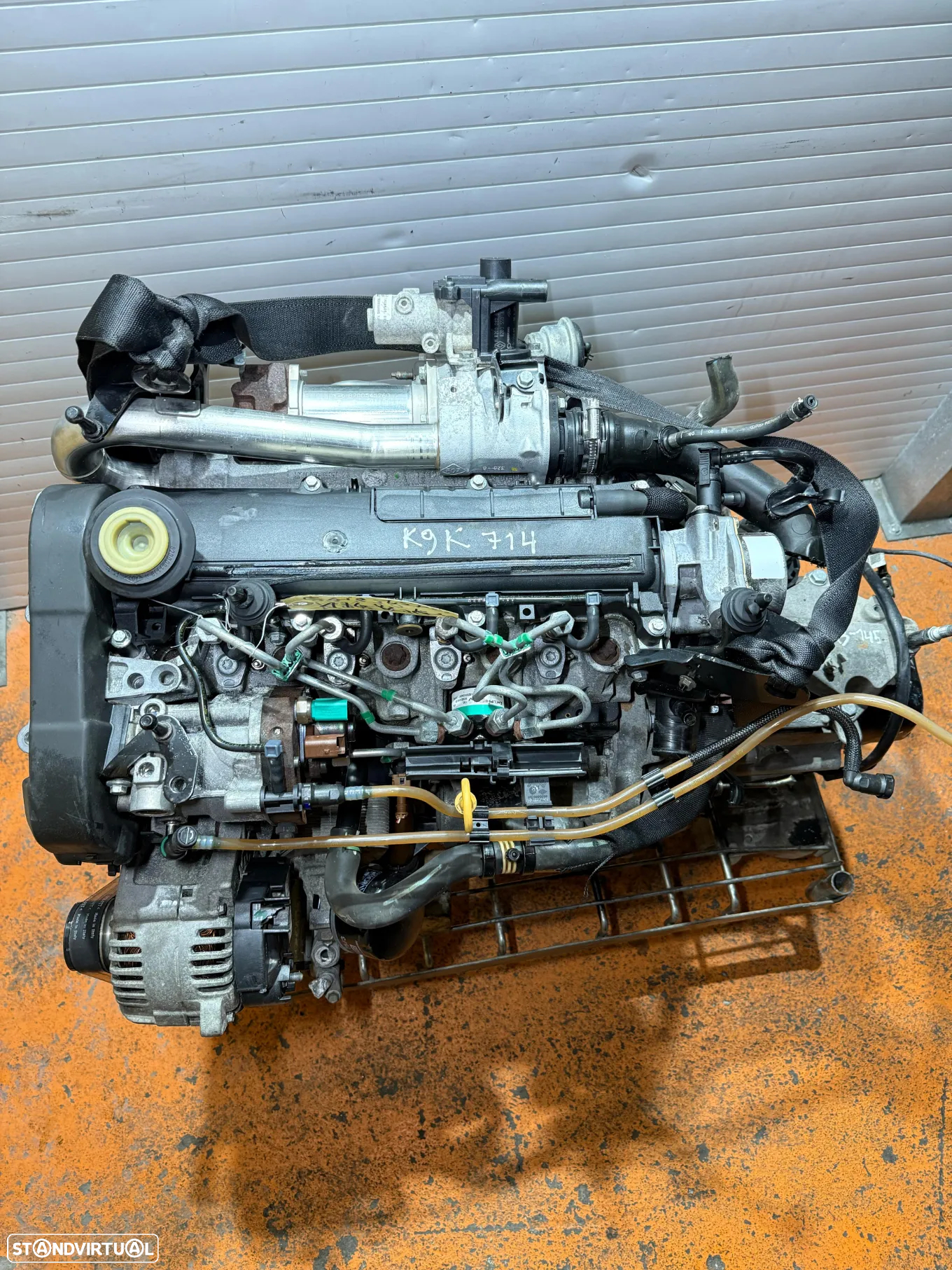 Motor Renault Clio II/MeganeII/Kangoo 1.5Dci Ref: K9K714 - 2