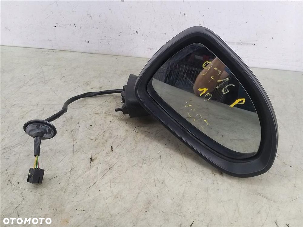 Lusterko prawe elektryczne Opel Corsa D 2006-2014 LAK:Y20Z 3PIN GRANATOWE - 1