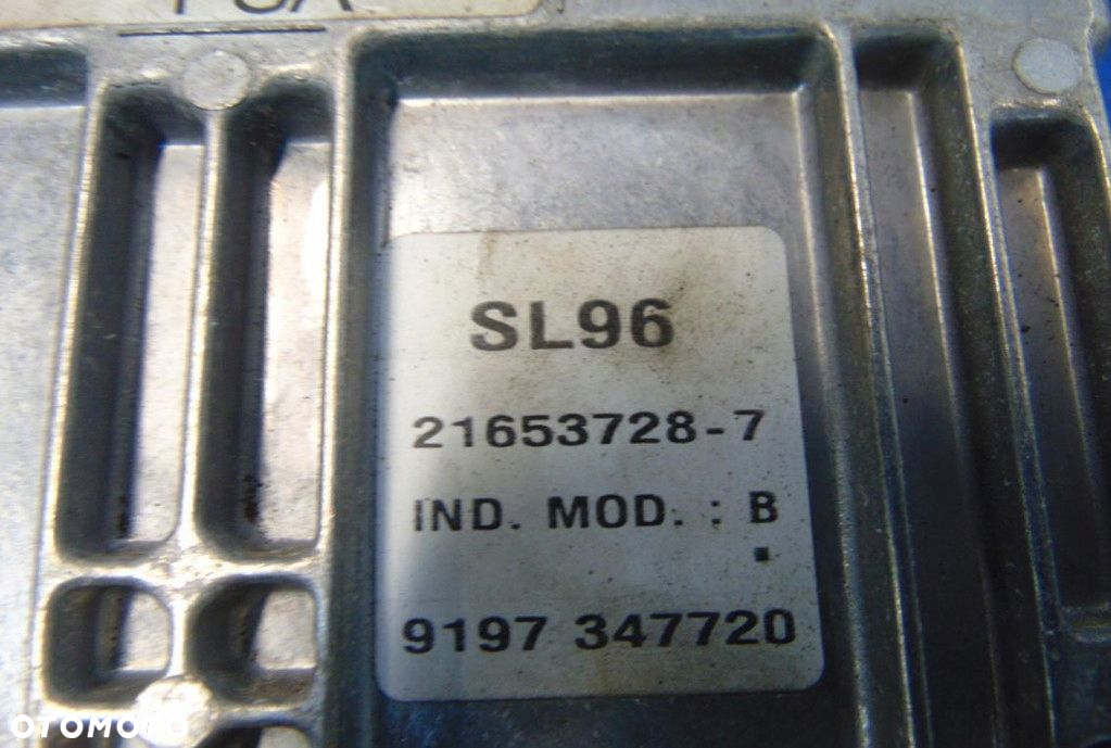 PEUGEOT 406 I 1.8B KOMPUTER SILNIKA 21653728-7 - 3