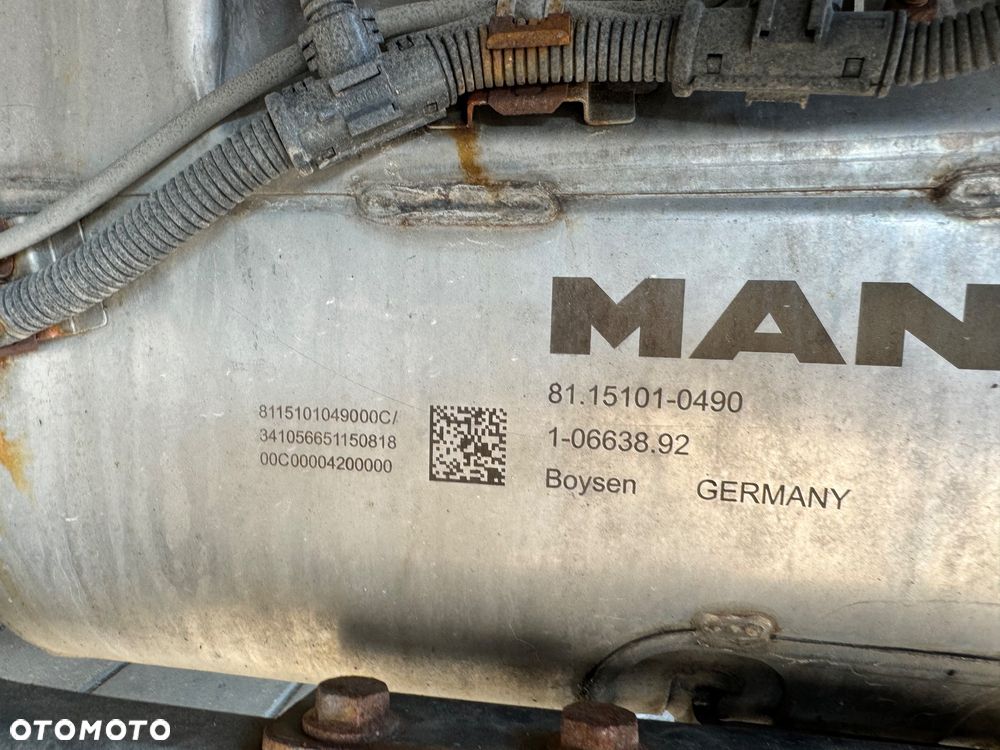 Katalizator, tłumik Man Tgl, Tgm Euro 6, 81.15101-0490 - 3