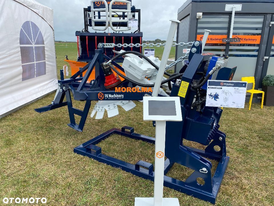 PŁUG LEŚNY AKTYWNY KOŁASZEWSKI z pogłębiaczem na WOM z hydrauliką FK MACHINERY - 9
