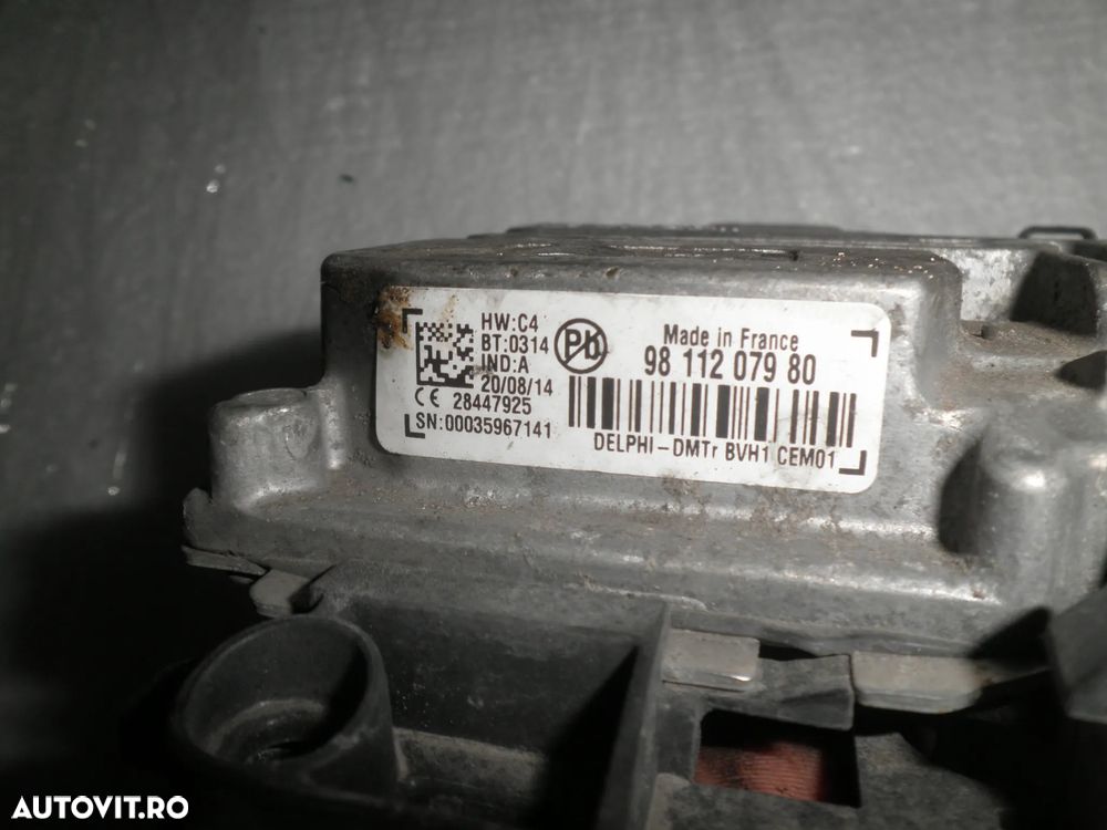 Modul start stop Citroen C4 Cactus 1.6 HDI 9811207980 - 3