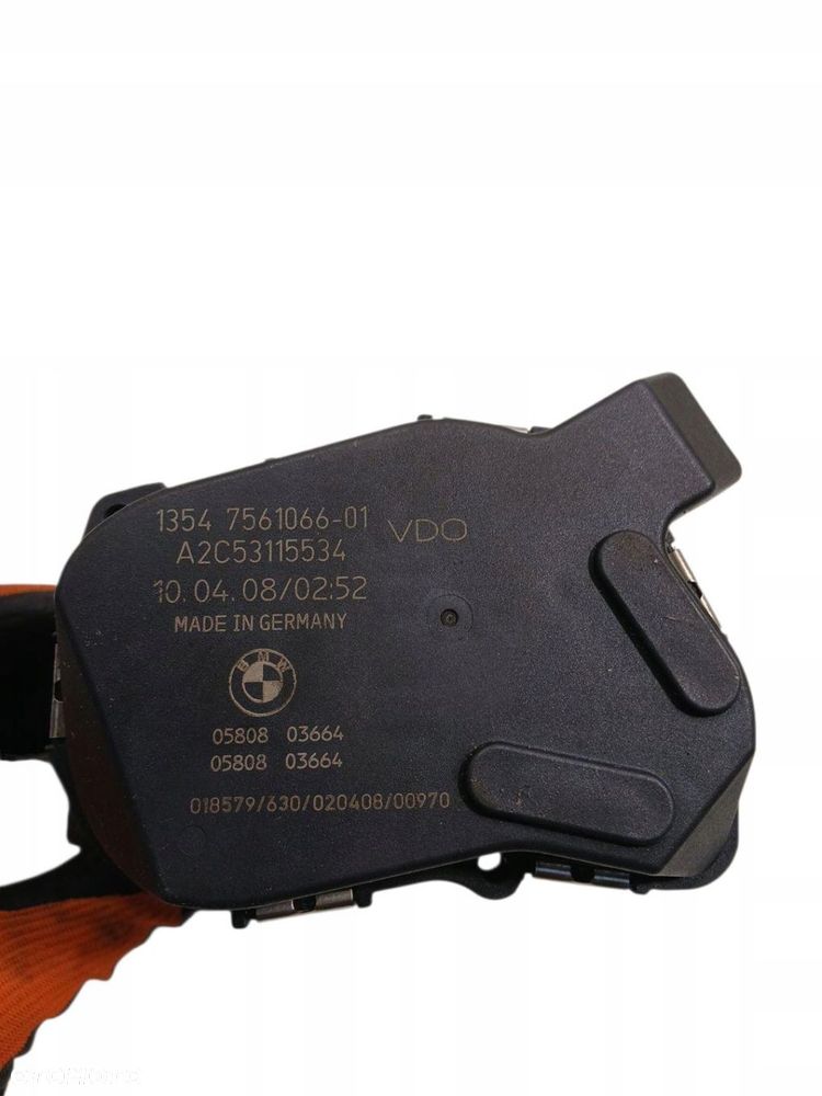przepustnica bmw e60 2.0 7561066 a2c53115534 - 3