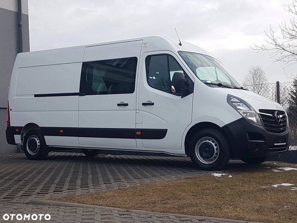 Opel MOVANO 7-OSÓB L3H2 BRYGADÓWKA DŁUGI WYSOKI KLIMA TEMPOMAT NAWIGACJA KRAJOWY OC - 30