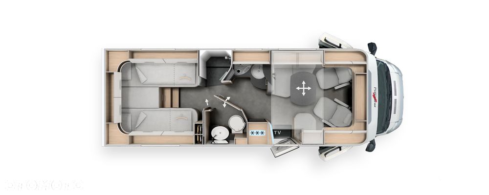 Carthago Malibu T 470 3.5 t - 4 os. / Mercedes / Alko - 2