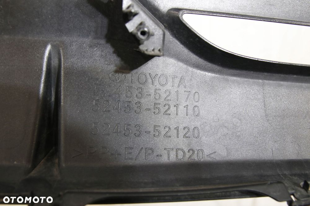 spoiler nakładka dokładka listwa zderzak tyl toyota yaris iv 4 gr four trd - 10