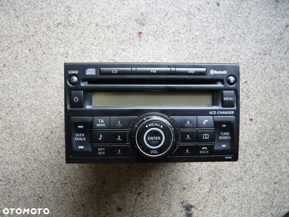 radio cd 28185jd40a nissan qashqai j10 - 1