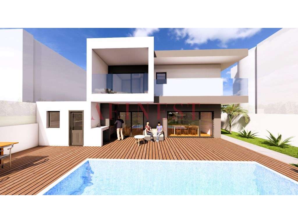 MORADIA T4 COM JARDIM, PISCINA E GARAGEM - Grande imagem: 3/35